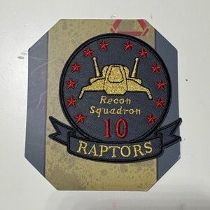 Loot Crate Battlestar Galactica Patch’s with Raptors Vigilantes